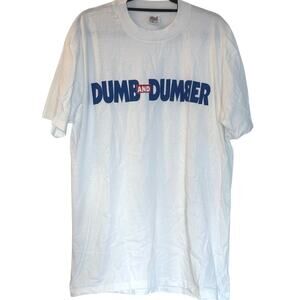 Vintage 90s Dumb and Dumber Movie Promo 1994 Single Stitch Shirt Adult XL